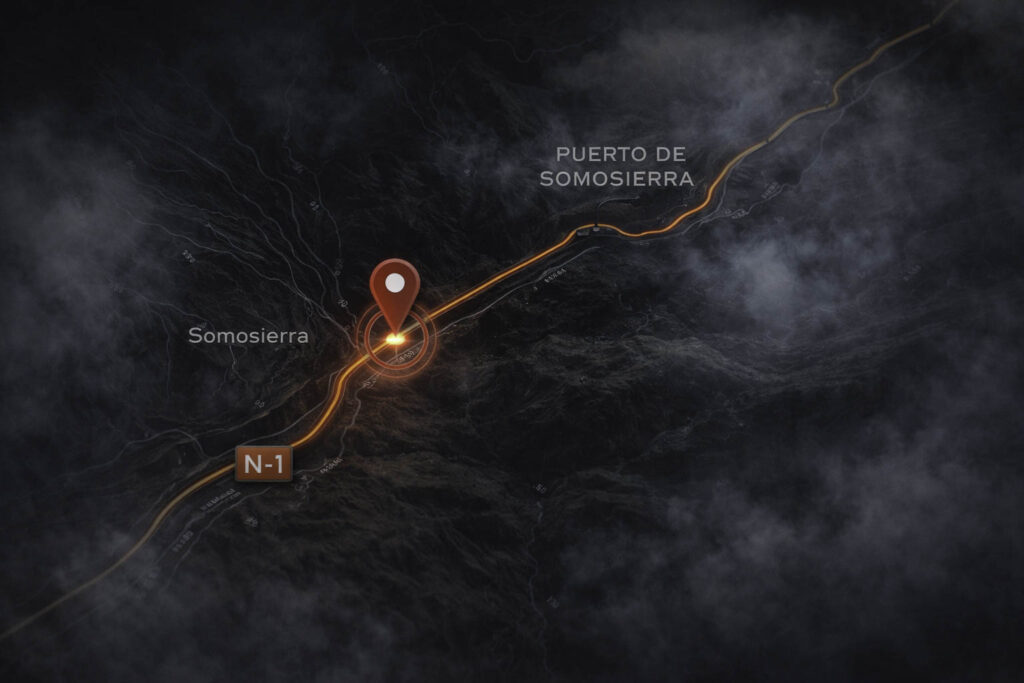 El misterio del niño de Somosierra 2 Accidente camión Puerto de Somosierra