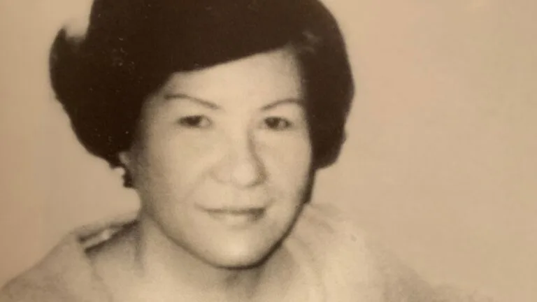 Teresita Basa, protagonista del misterioso caso de la voz desde la tumba que ayudó a identificar a su asesino.